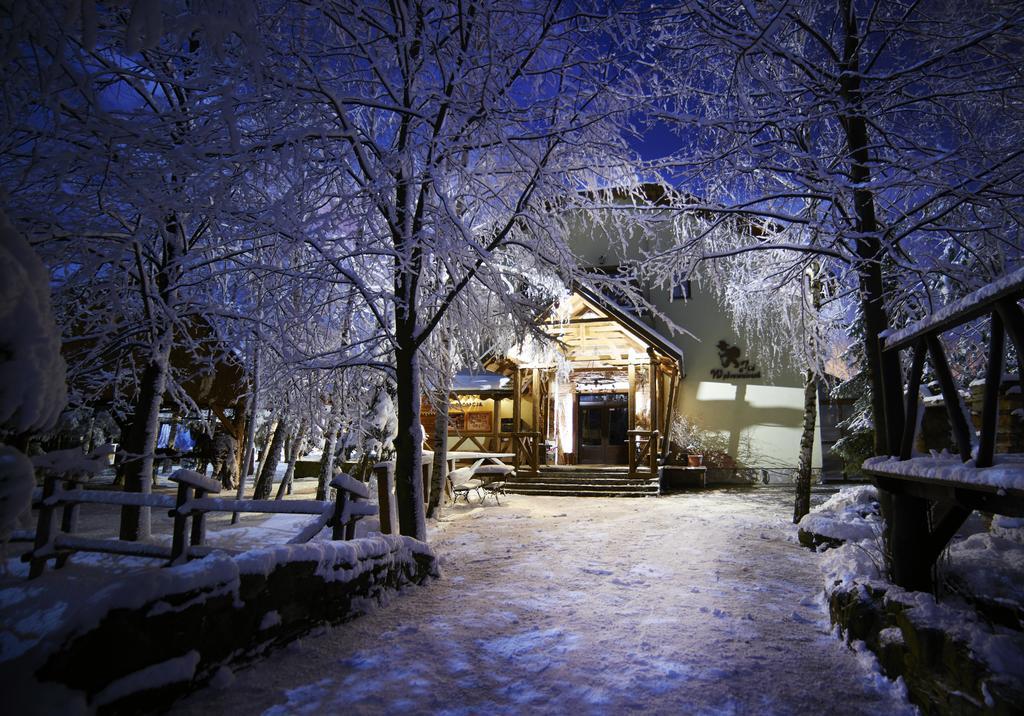 Hotel Restauracja Jas Wedrowniczek Rymanów Exterior foto